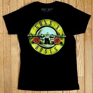 GUNS N ROSES Rock Band Vintage Short Sleeve Graphic T-Shirt